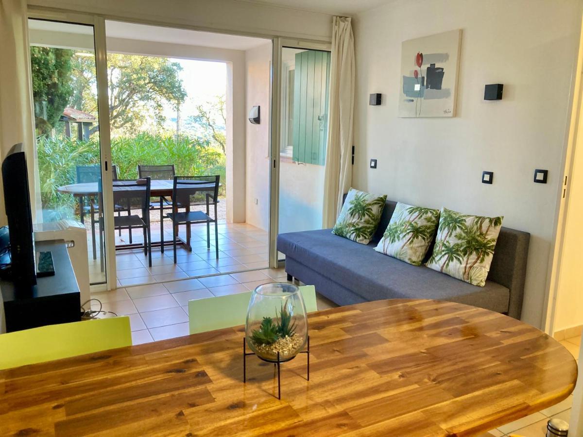 Les Restanques Glycines 2067 Apartment Grimaud Bagian luar foto